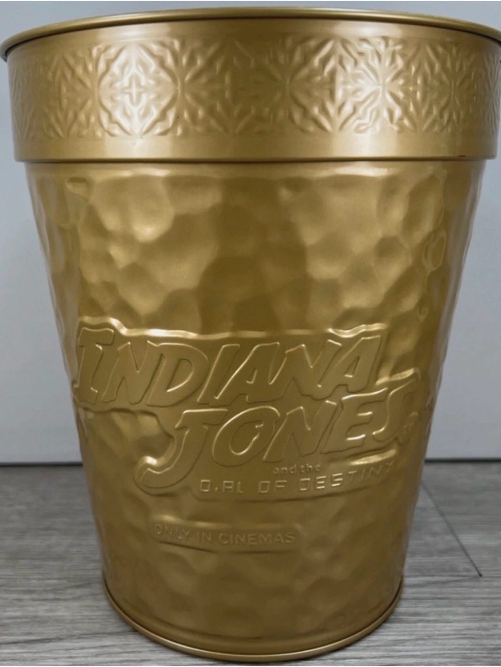 Indiana Jones and the Dial of Destiny Popcorn Tin